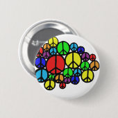 Frieden überall! button (Vorne & Hinten)