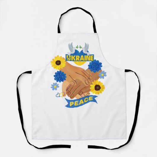 Frieden - Ukraine Schürze (Vorderseite)