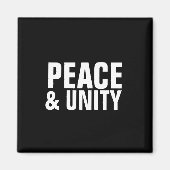 FRIEDEN UND EINHEIT MAGNET (Vorne)