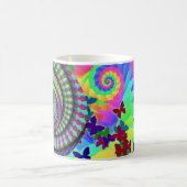 Frieden und Flutterby Kaffeetasse (Mittel)