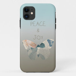 Frieden und Freude Butterfly Case-Mate iPhone Hülle