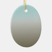 Frieden und Freude Butterfly Keramik Ornament (Hinten)