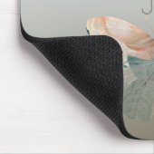 Frieden und Freude Butterfly Mousepad (Ecke)