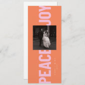 Frieden und Freude Einladung (Vorne/Hinten)