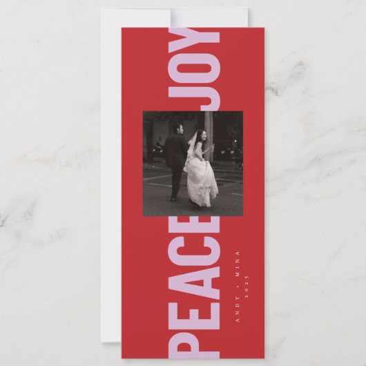 Frieden und Freude Einladung (Vorderseite)