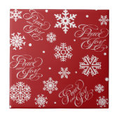 Frieden und Freude Fliese (Vorderseite)