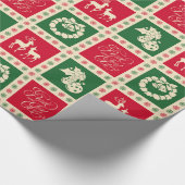 Frieden und Freude Geschenkpapier (Ecke)
