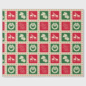 Frieden und Freude Geschenkpapier (Flach)