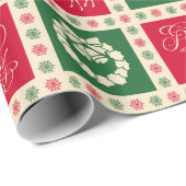 Frieden und Freude Geschenkpapier (Rolleneckpunkt)