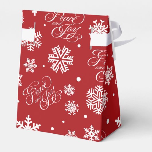 Frieden und Freude Geschenkschachtel (Rückseite)