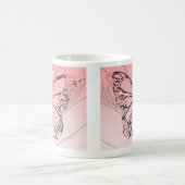 Frieden und Freude Kaffeetasse (Mittel)