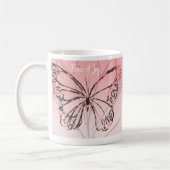 Frieden und Freude Kaffeetasse (Links)