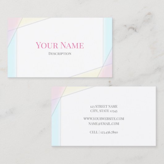 Frieden und Freude - Karte (Vorne/Hinten)