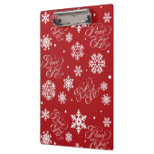 Frieden und Freude Klemmbrett (Links)