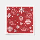 Frieden und Freude Serviette (Vorderseite)