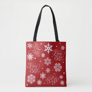 Frieden und Freude Tasche