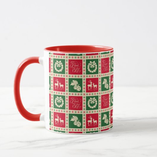 Frieden und Freude Tasse (Links)