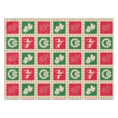 Frieden und Freude Tischdecke (Vorderseite (Horizontal))