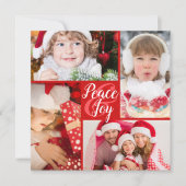 Frieden und Freude - Weihnachten oder Neujahr (Vorderseite)