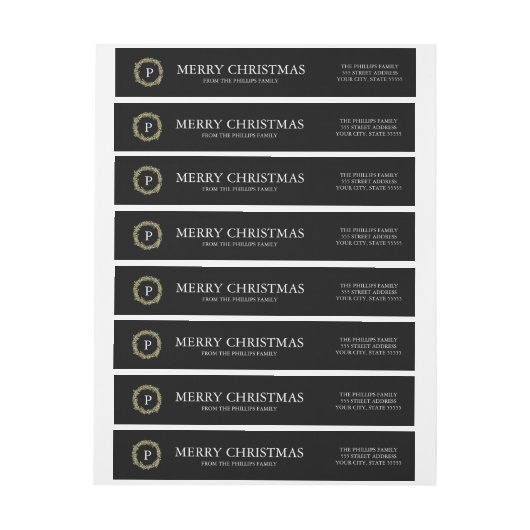 Frieden und Freude - WeihnachtsKranz (Bogen)