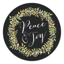 Frieden und Freude - Weihnachtskranz