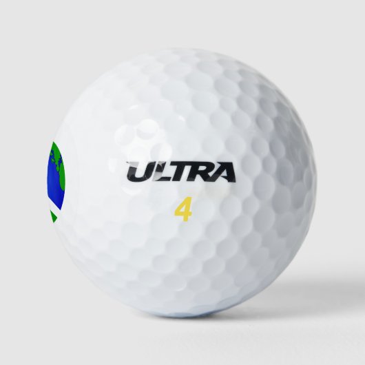 Frieden und Frieden Golfball (Logo)