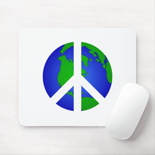 Frieden und Frieden Mousepad (Mit Mouse)