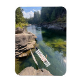 Frieden und Hängematten Magnet (Vertikal)