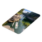 Frieden und Hängematten Magnet (Linke Seite)