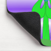 Frieden und Harmonie mit jedem Klicken Mousepad (Ecke)