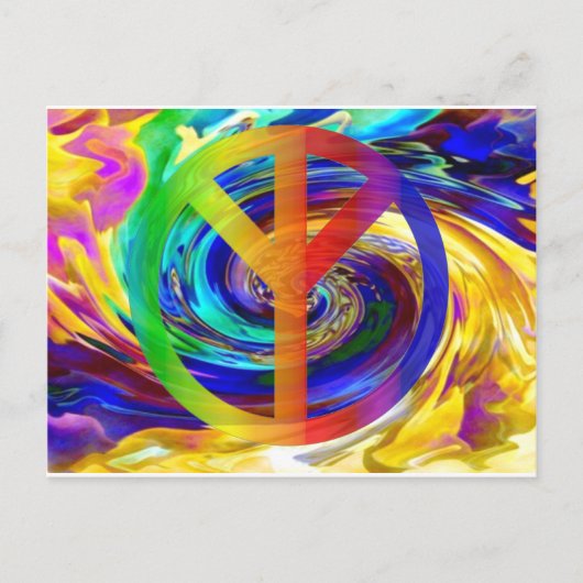 Frieden und Harmonie_ Postkarte (Vorderseite)