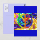 Frieden und Harmonie_ Postkarte (Vorne/Hinten)