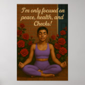 Frieden und Karos Poster (Vorne)