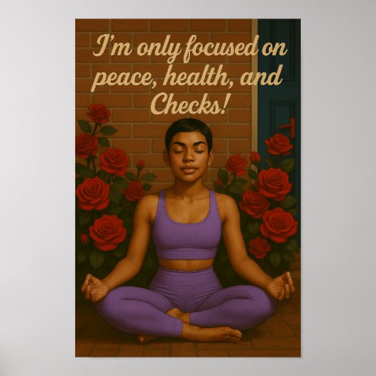 Frieden und Karos Poster (Vorne)