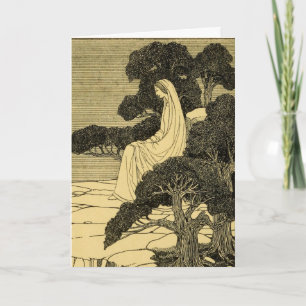 Frieden und Kraft wünschen Karte