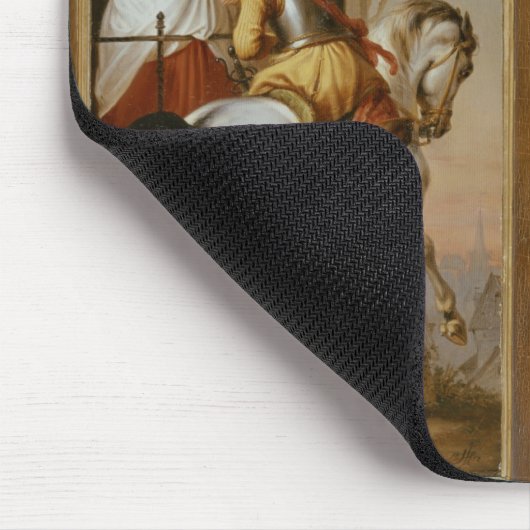 Frieden und Krieg Mousepad (Ecke)