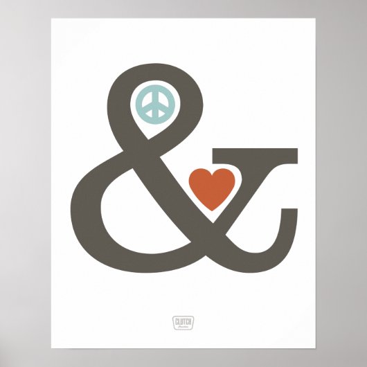 Frieden und Liebe (Ampersand-Serie) Poster (Vorne)