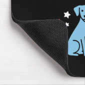 Frieden und Liebe auf der Erde verbreiten Mousepad (Ecke)