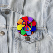 Frieden und Liebe_ Button (Beispiel)