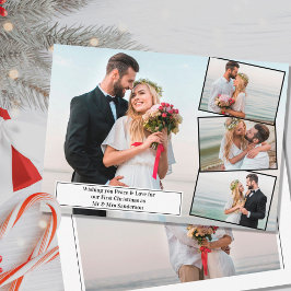 Frieden und Liebe Erste Weihnachten als Foto