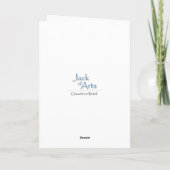 Frieden und Liebe Feiertagskarte (Rückseite)