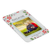 Frieden und Liebe | FOTO Magnet (Rechte Seite)