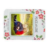 Frieden und Liebe | FOTO Magnet (Horizontal)