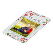 Frieden und Liebe | FOTO Magnet (Linke Seite)