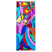 Frieden und Liebe Geschenktüte Für Weinflaschen (Rückseite)