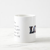 Frieden und Liebe Kaffeetasse (Mittel)