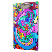 Frieden und Liebe Klemmbrett (Links)