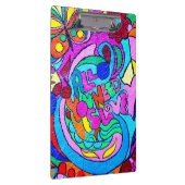 Frieden und Liebe Klemmbrett (Rechts)