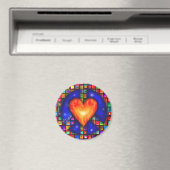Frieden und Liebe Magnet (In Situ (Geschirrspüler))