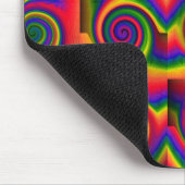 Frieden und Liebe_ Mousepad (Ecke)